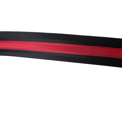 MAGARROW 1.5" Utility Luggage Straps with Buckle Adjustable, 4-Pack (RED/Black, 1.5 in x 3.2 ft) - color: RED/Black, size: 1.5 in x 3.2 ft