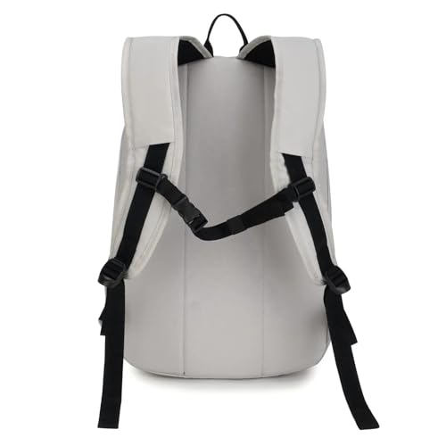 HEAD 30L Waterproof Drone String Travel Backpack for Men, Lightweight Laptop Backpack Fits 15.6 inch Notebook, Casual Daypack Carry On Backpack for College/Gym/Outdoor/Daily Use/Commute, TSA Friendly - color: Grey