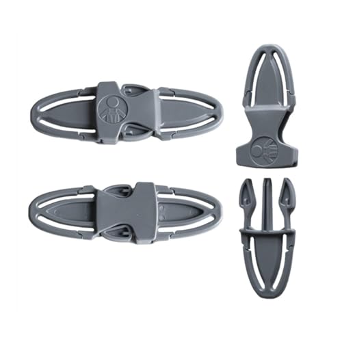 Universal Child Car Seat Chest Harness Clip Universal Safer Belt Clip Buckle Lock Stroller Chest Clip Adjustable Guard for Baby and Kids (Light Black) - color: Light Black