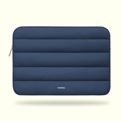 Vandel The Original Puffy Laptop Sleeve Case, 13-14 inch Laptop Sleeve Bag Case 13.3 Inch, Compatible with MacBook Air 13, Pro 14/13 iPad Pro 12.9, HP Dell ASUS, Computer Bag Cover - color: i. Navy, size: 13-14 Inch