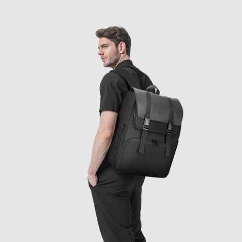 BERTASCHE Backpack with Lunch Compartment, 15.6 inch Laptop Backpack - size: 15.6 in-lunch compartment