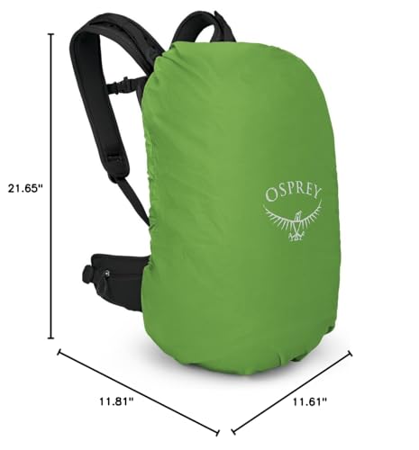 Osprey Escapist 30L Biking Backpack, Black, Medium/Large - color: Black, size: 30L - Medium/Large