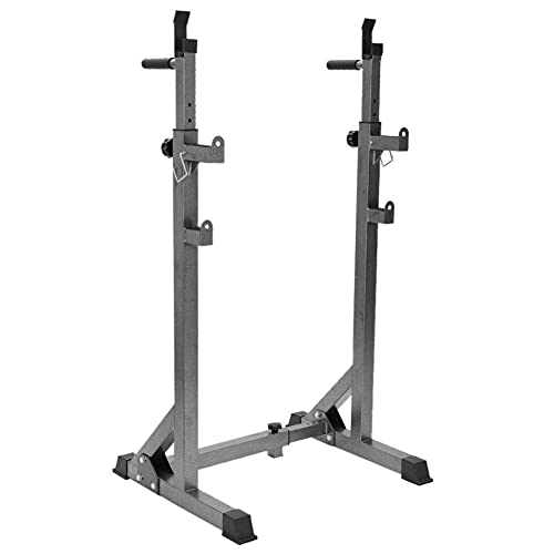 Multifunctional Dumbbell Bench Folding Adjustable Rack Multi-Function Barbell Rack Dip Stand Barbell Stand Weight Lifting Rack Home Gym Fitness Weight Lifting Bench Press Dipping Station