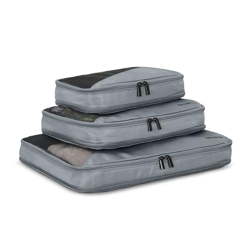 Samsonite 3-Piece Compression Packing Cube Set, State Blue