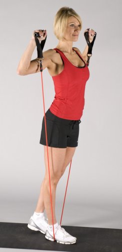 J Fit Resistance Tubing with Handles - style: XX-Heavy - 21LBS