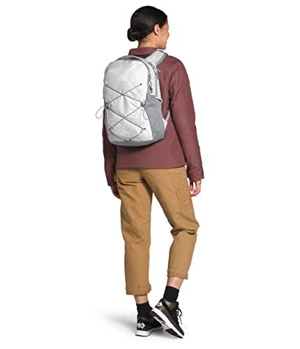 The North Face Women's Jester Commuter Laptop Backpack, TNF White Metallic Mélange/Mid Grey, One Size - color: Tnf White Metallic Mélange/Mid Grey