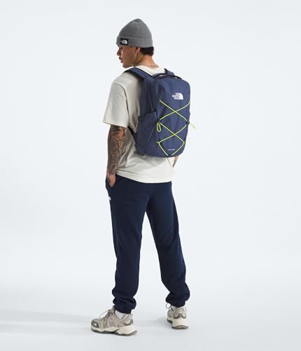 The North Face Jester Everyday Laptop Backpack - Commuter Daypack, Water Repellent, Laptop Sleeve, Lunar Blue/Fizz Lime, One Size - color: Lunar Blue/Fizz Lime