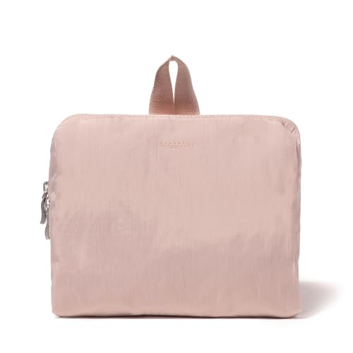 Baggallini Women's Carryall Packable Backpack, Ballet Pink - color: Ballet Pink