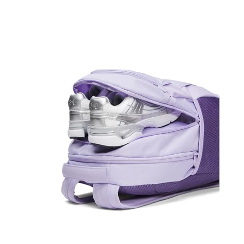 Under Armour Unisex Hustle 6.0 Backpack Purple Crest/Purple Luxe/Purple Luxe One Size - color: (536) Purple Crest / Purple Luxe / Purple Luxe, size: One Size