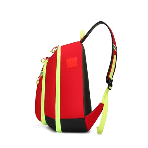 First Aid Sling Bag Backpack,Sling Crossbody Bag,Heavy Duty Emergencies Medical Bag,For Cycling Camping Traveling. (Blue, S) - color: Blue, size: Small