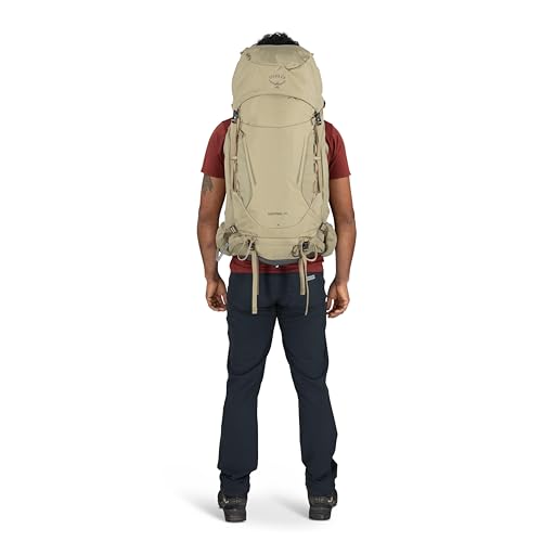 Osprey Kestrel 48L Men's Backpacking Backpack, Green L-XL - color: Moss Green, size: Large-X-Large
