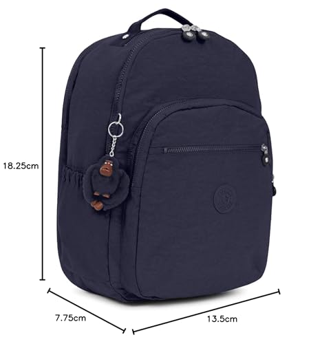 Kipling Seoul Go Extra Large Laptop Backpack True Blue Tonal - color: True Blue Tonal, size: Medium