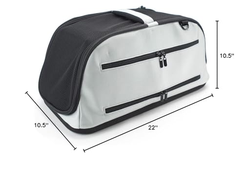 Sleepypod Air in-Cabin Pet Carrier, Strawberry Red - color: Strawberry Red, size: 22.0"L x 10.5"W x 10.5"H