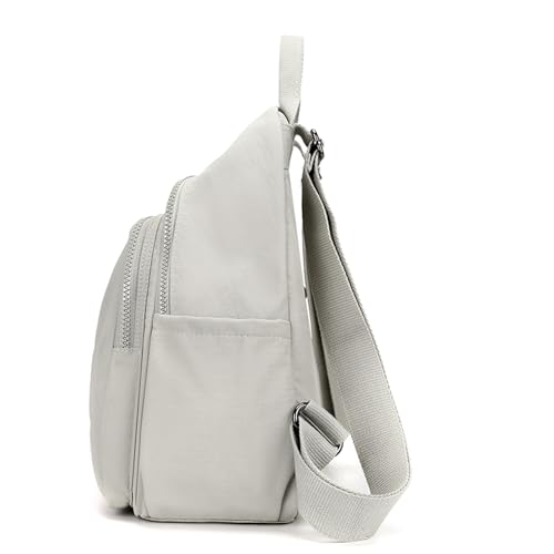 Backpack for Women Small, Mini Nylon Travel Backpack Purse, Shoulder Bag Cute Lightweight Daypack for Ladies (Lavender) - color: Lavender
