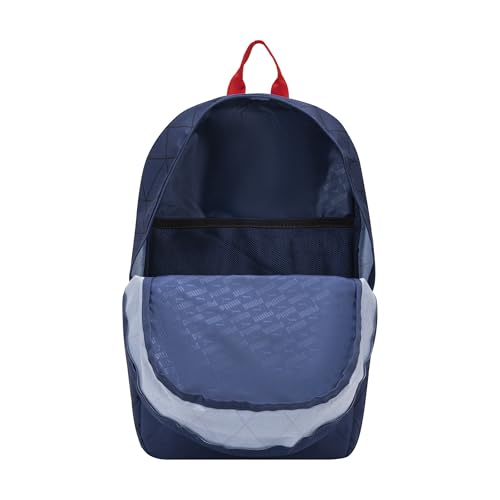 PUMA Rally 300 Backpack, Navy/Red/White, OS - color: Blue Jewel/for All Time Red