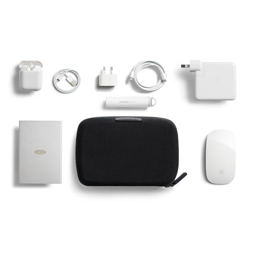 Bellroy Tech Kit Compact (Charger, Cables, Mouse, powerbank, USB Keys, dongles) - Black - color: Black