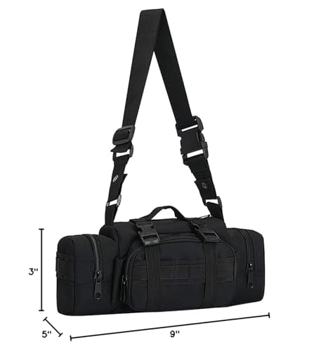 King'sGuard 100L Camping Hiking Backpack Molle Rucksack Military Camping Backpacking Daypack - color: Black