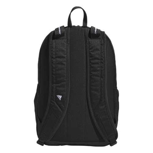 adidas Prime 7 Backpack for Laptop, School and Travel, 37L - color: Black/White/2