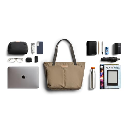 Bellroy Tokyo Wonder Tote (12L laptop tote bag, fits 14” laptop) - Khaki - color: Khaki
