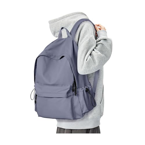BJLFS School Bag Backpack for Women Kids Teens Girls, Small Bookbag College Student Backpack for School Men Boys, Mochilas Escolares para Casual Daypack Mini Book Bag Blue - color: Small Dark Blue