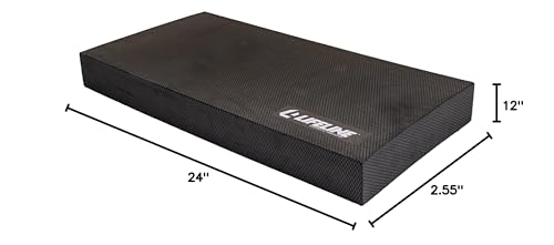 Lifeline Fitness Balance Board - Exercise Equipment for Home Gym - Workout Mat, Kneeling Mat for Total Body Balance - Durable, Lightweight, Non Slip, Balance Mat for Home Workout