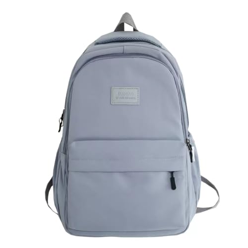 School Backpack for Teen Girls Cute Bookbag for High Middle School College Aesthetic Laptop Back Pack,Blue - color: Blue