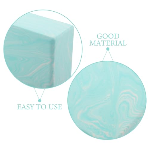 High Density Non-slip Yoga Brick Eva Foam Block for Balance Training and Stretching, Lightweight Pilates Exercise Accessory for Men and Women, Camouflage Green
