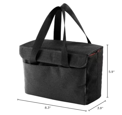 BAIGIO Camera Insert Bag Camera Cube Foldable Camera Bag Insert with Handle DSLR SLR Camera Insert for Backpack Shockproof and Water-resistant Protective Camera Inner Organizer