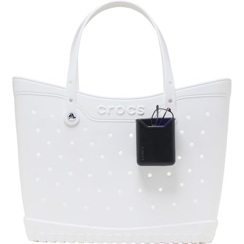 Crocs Bag Accessories, Organizer Pouches for Totes, Backpacks and Belt Bags, Accessory Pocket Pouch Black, One Size - style: Accessory Pocket Pouch