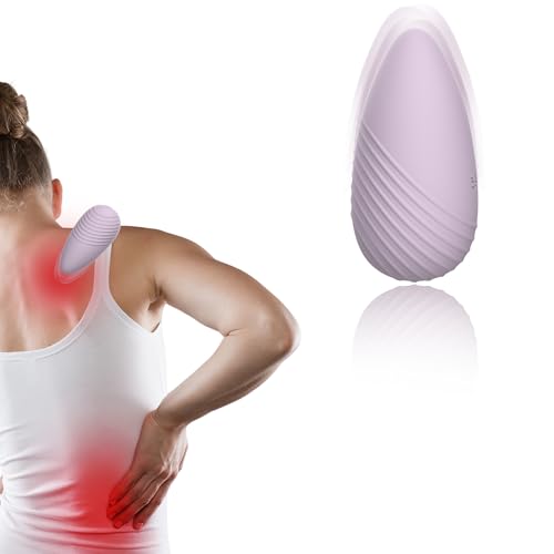 Handheld Portable Massage Balls for Myofascial Release, Trigger Point Therapy, Muscle Knots, and Yoga Therapy, Pain Relief & Muscle Shoulders, Neck, and Back Recovery - Light Purple - color: Purple