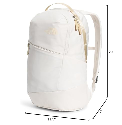 The North Face Women's Isabella 3.0 Backpack, Gardenia White Dark Heather/Gravel, One Size - color: Gardenia White Dark Heather/Gravel