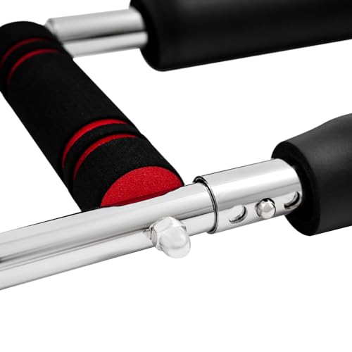 Twister Arm Trainer Upper Body Strength Builder 5 Levels Resistance Adjustment Detachable Arm Exercise Equipment U-Shaped Adjustable Trainer for Chest Wrists Back and Shoulders Exercise - color: Red