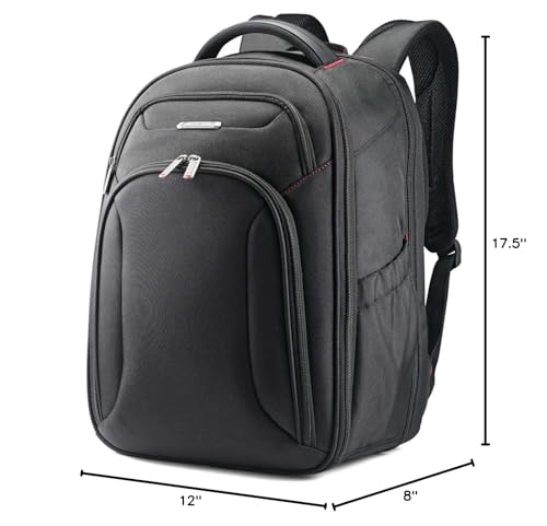 Samsonite Xenon 3.0 Checkpoint Friendly Backpack, Black, Large - size: Large