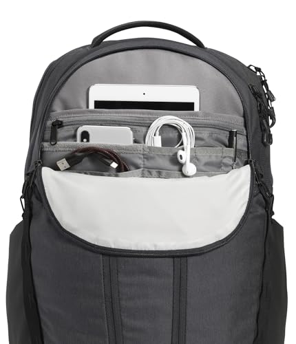 The North Face Surge Commuter Laptop Backpack - color: Asphalt Grey Light Heather/Tnf Black-npf, size: One Size