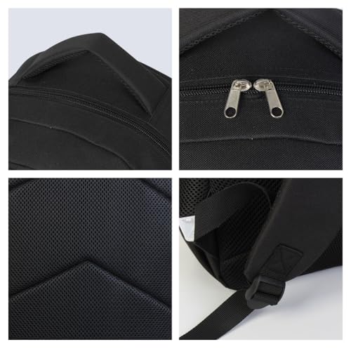 ZRENTAO 3 Pcs Kids Backpack, 3D Reflective Cartoon, 600D Polyester & Dual Zippers, 17" Bookbag with Ergonomic Design for boys & girls age 6-18, Panda Space Style for school Children Kids - color: 06#pandaset