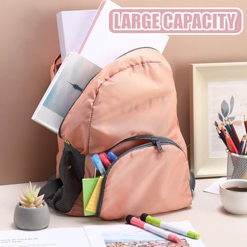 Jexine 10 Pcs Backpacks in Bulk 16.5 Inches Back Pack Basic Backpack for Adult Lightweight Outdoor Travel Book Bags(Soft Neutrals) - color: Soft Neutrals