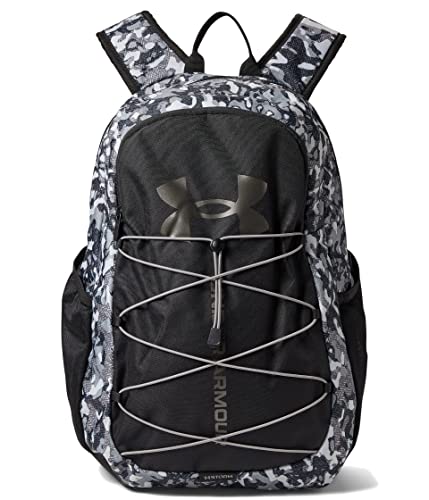 Under Armour Hustle Sport Backpack - color: (014) Black / / Metallic Pewter