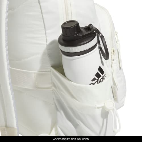 adidas Weekender Backpack – Small Lightweight Everyday Bag, 19L, Off White/1, OSFA - color: Off White/1