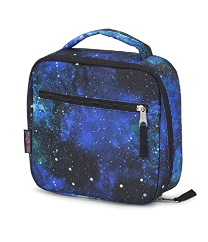 JanSport Lunch Break Insulated Cooler Bag - Leakproof Picnic Tote, Cyberspace Galaxy - color: Cyberspace Galaxy