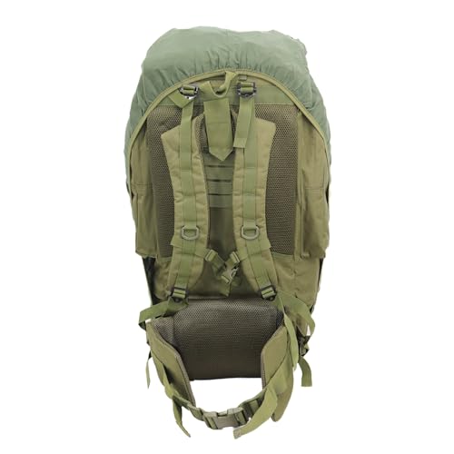 M MCGUIRE GEAR Tactical Backpack, 100L Molle Bug Out Bag, Large Army Rucksack, Heavy Duty Hiking Pack, Outdoor Camping Backpack, Survival Essential and Go Bag