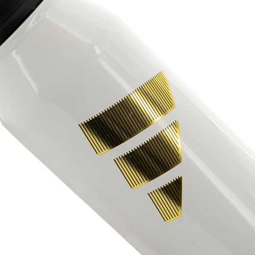 adidas Metal Water Bottle 1L - color: White/Gold Metallic/Black/L