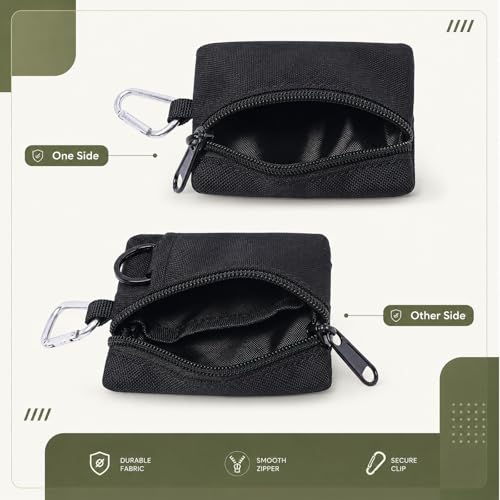 EDC Utility Pouch, Mini Nylon Coin Purse