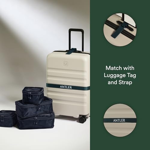 Antler Compression Packing Cubes for Travel, Set of 4 Indigo Blue - color: Indigo blue