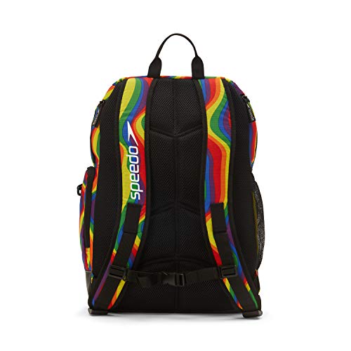 Speedo Unisex-Adult Large Teamster Backpack 35-Liter - color: 2.0 Rainbow Pride