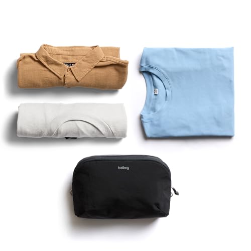 Bellroy Lite Packing Pouch 3L (Organizer Packing Cube for Travel Near and far) - Black - color: Black