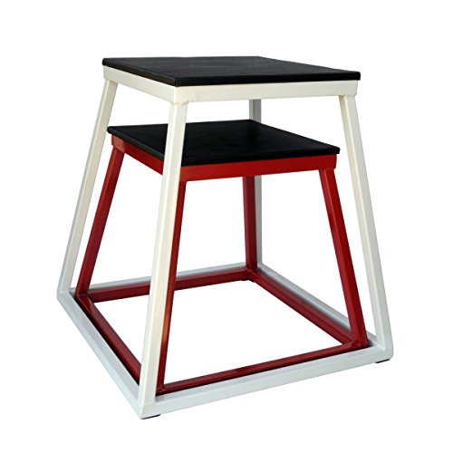 Ader 18", 24" Plyo Boxes - color: Red + White