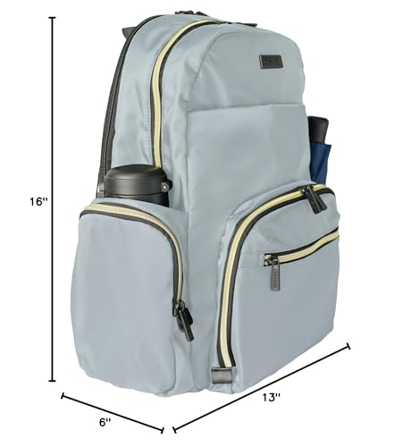 Kenneth Cole REACTION Sophie Backpack, Slate, 15" Laptop - color: Slate, size: 15" Laptop without Carry-On