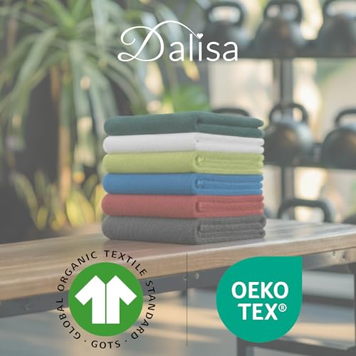 Dalisa Bench Hood Gym Towel – 100% Turkish Cotton – Non-Slip Hooded Design for Weight Benches – 450 GSM – 19.7" x 51.2" – Ultra-Absorbent, Quick-Dry Workout Towel – Made in Türkiye – White - color: White