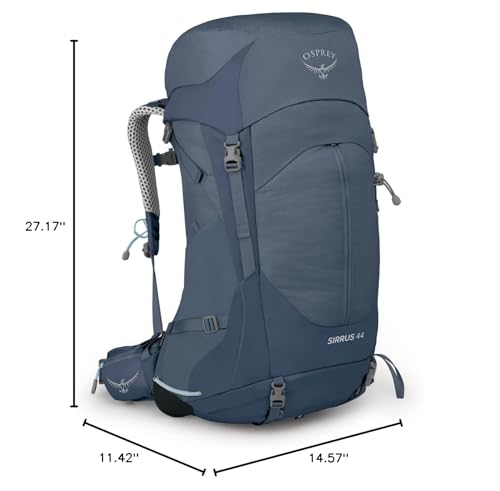 Osprey Sirrus 44L Women's Hiking Backpack, Muted Space Blue - color: Muted Space Blue, size: 44L