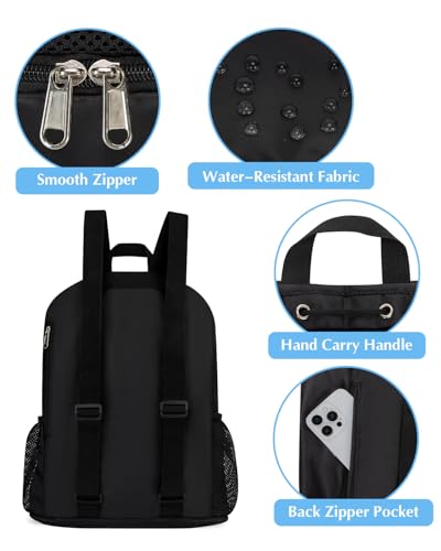 Drawstring Backpack Sandproof Beach Backpack with Shoe Compartment & Wet Pocket Waterproof Mesh Swim Bag Pool Bag for Gym, Travel and Workout Gear (Black) - color: Black